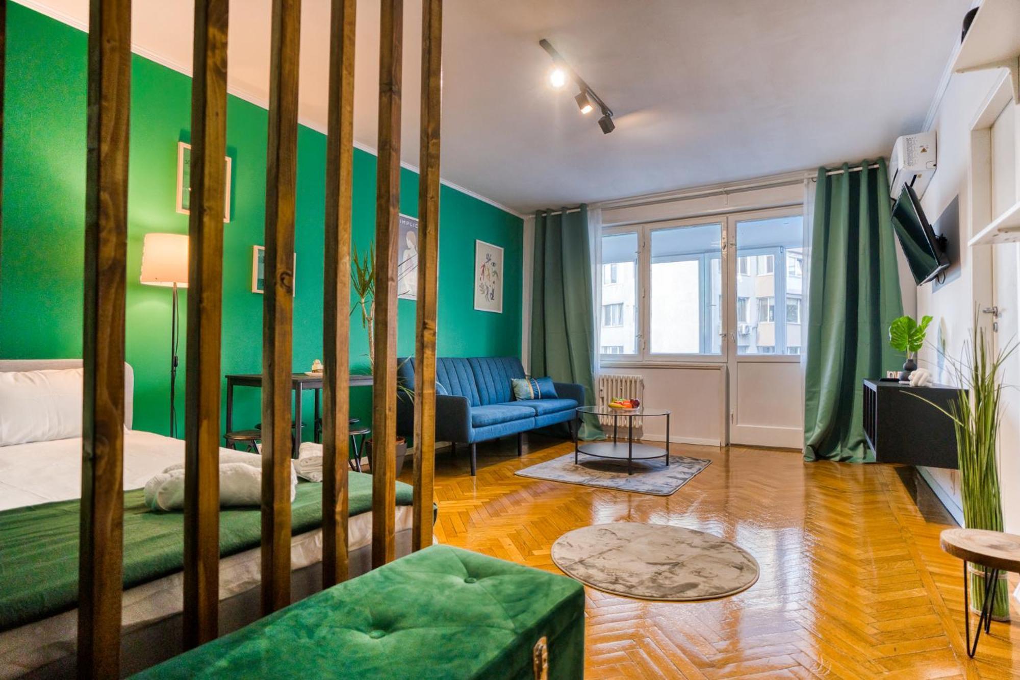 Hacienda Royal Palace - Central Designer Apartment บูคาเรสต์ ภายนอก รูปภาพ